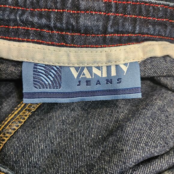 Vanity Jeans Women's Medium Y2K Denim Maxi Skirt - Picture 2 of 7